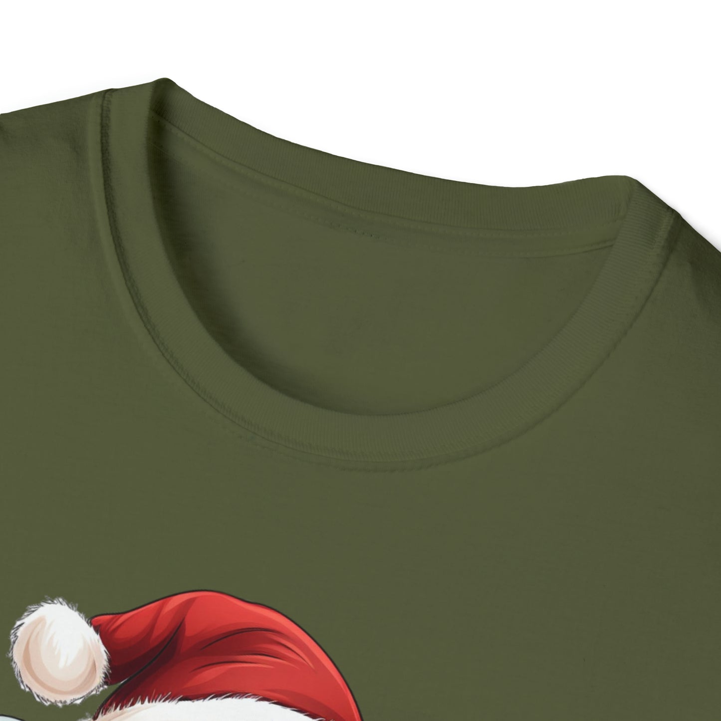 Santa elephant Softstyle T-Shirt